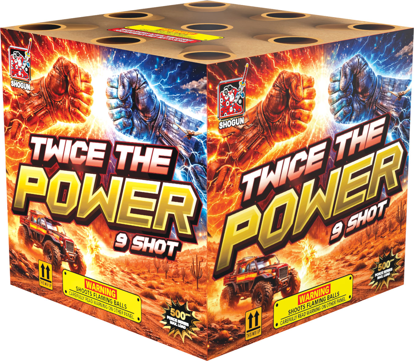 TWICE THE POWER